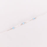 Aube - Bracelet femme personnalisable pierres precieuses de naissance or ou argent 