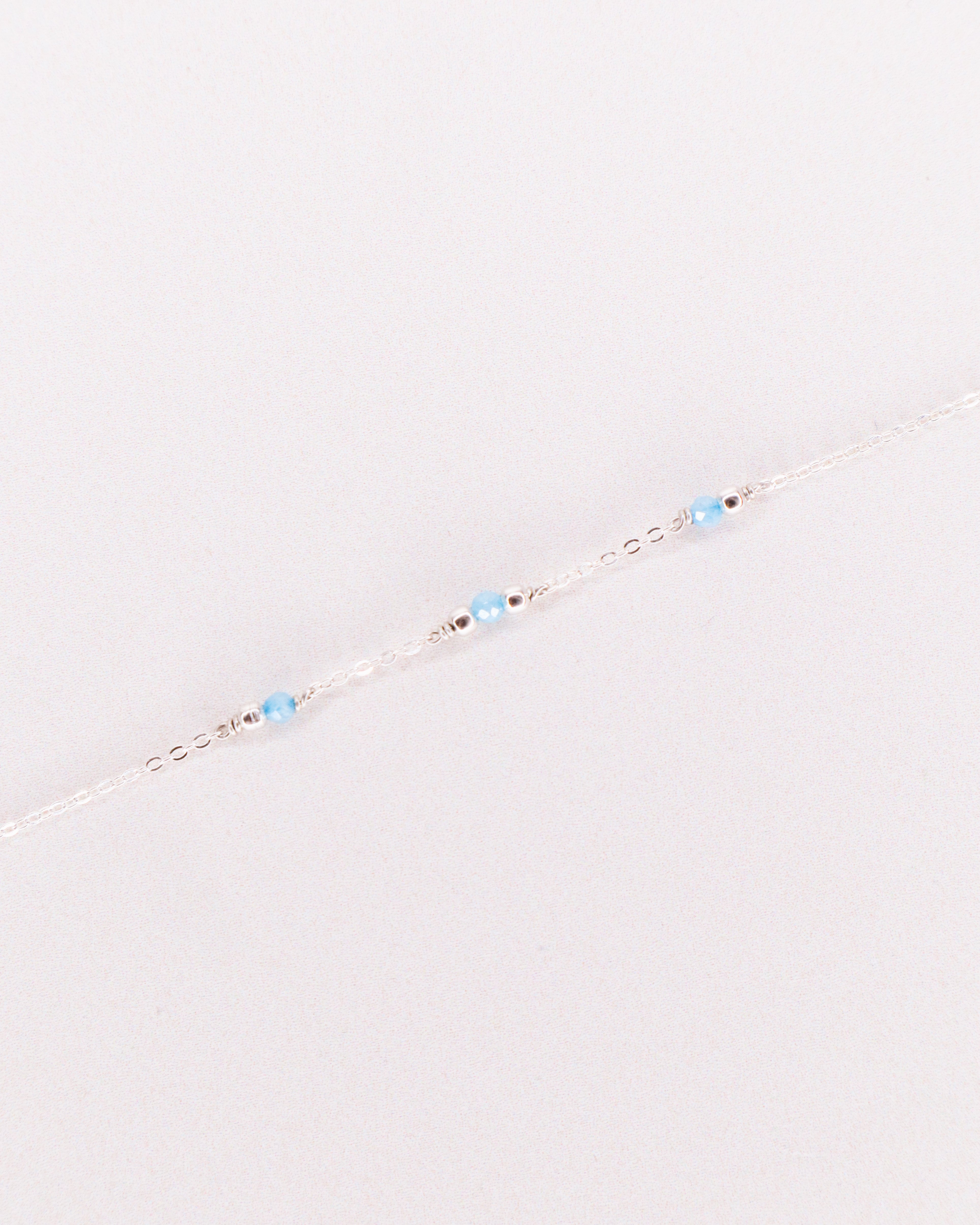 Aube - Bracelet femme personnalisable pierres precieuses de naissance or ou argent 