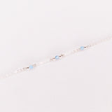 Aube - Bracelet femme personnalisable pierres precieuses de naissance or ou argent 