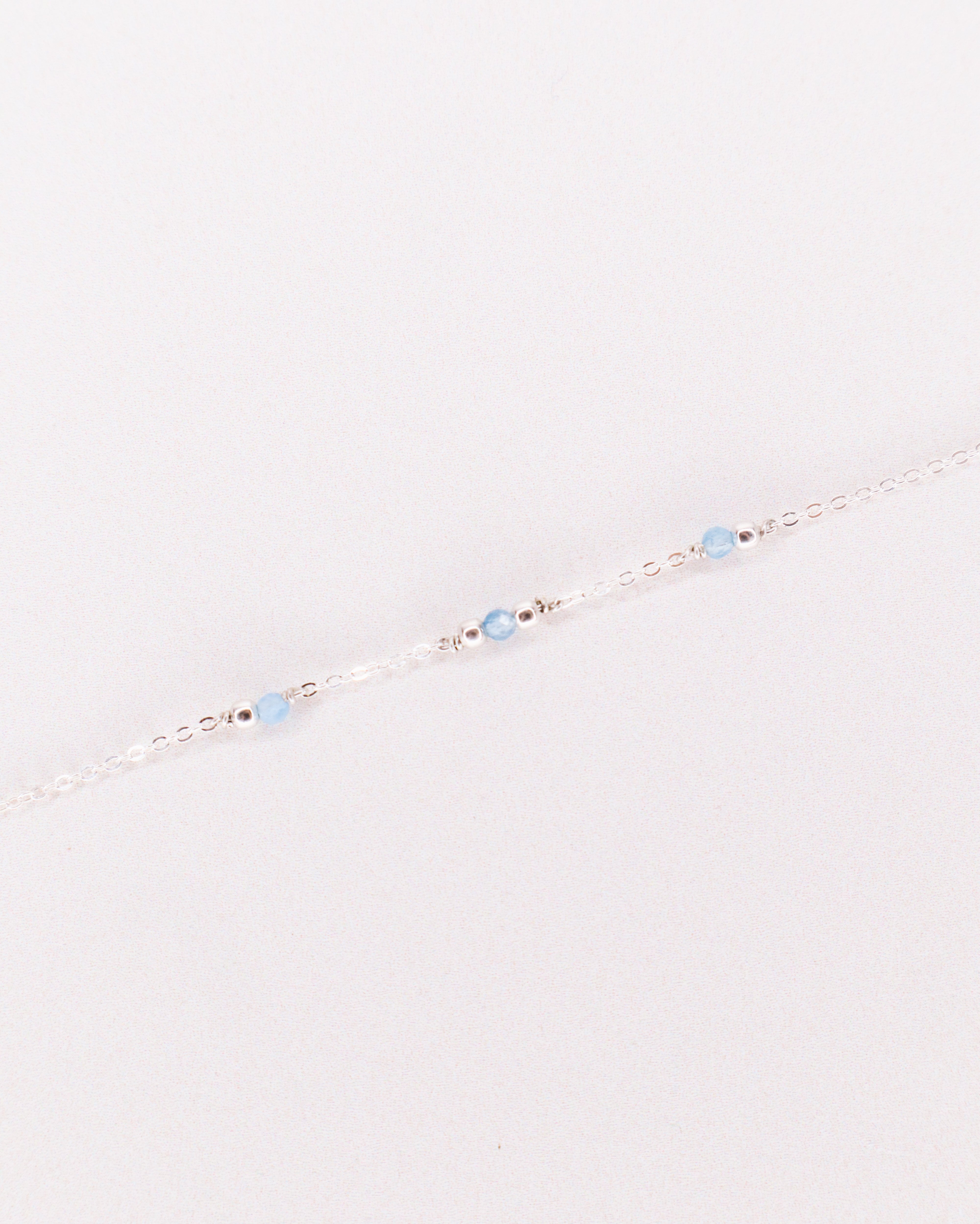 Aube - Bracelet femme personnalisable pierres precieuses de naissance or ou argent 
