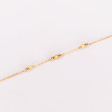 Aube - Bracelet femme personnalisable pierres precieuses de naissance or ou argent 