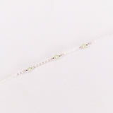 Aube - Bracelet femme personnalisable pierres precieuses de naissance or ou argent 