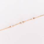 Aube - Bracelet femme personnalisable pierres precieuses de naissance or ou argent 