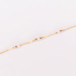 Aube - Bracelet femme personnalisable pierres precieuses de naissance or ou argent 