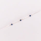 Aube - Bracelet femme personnalisable pierres precieuses de naissance or ou argent 