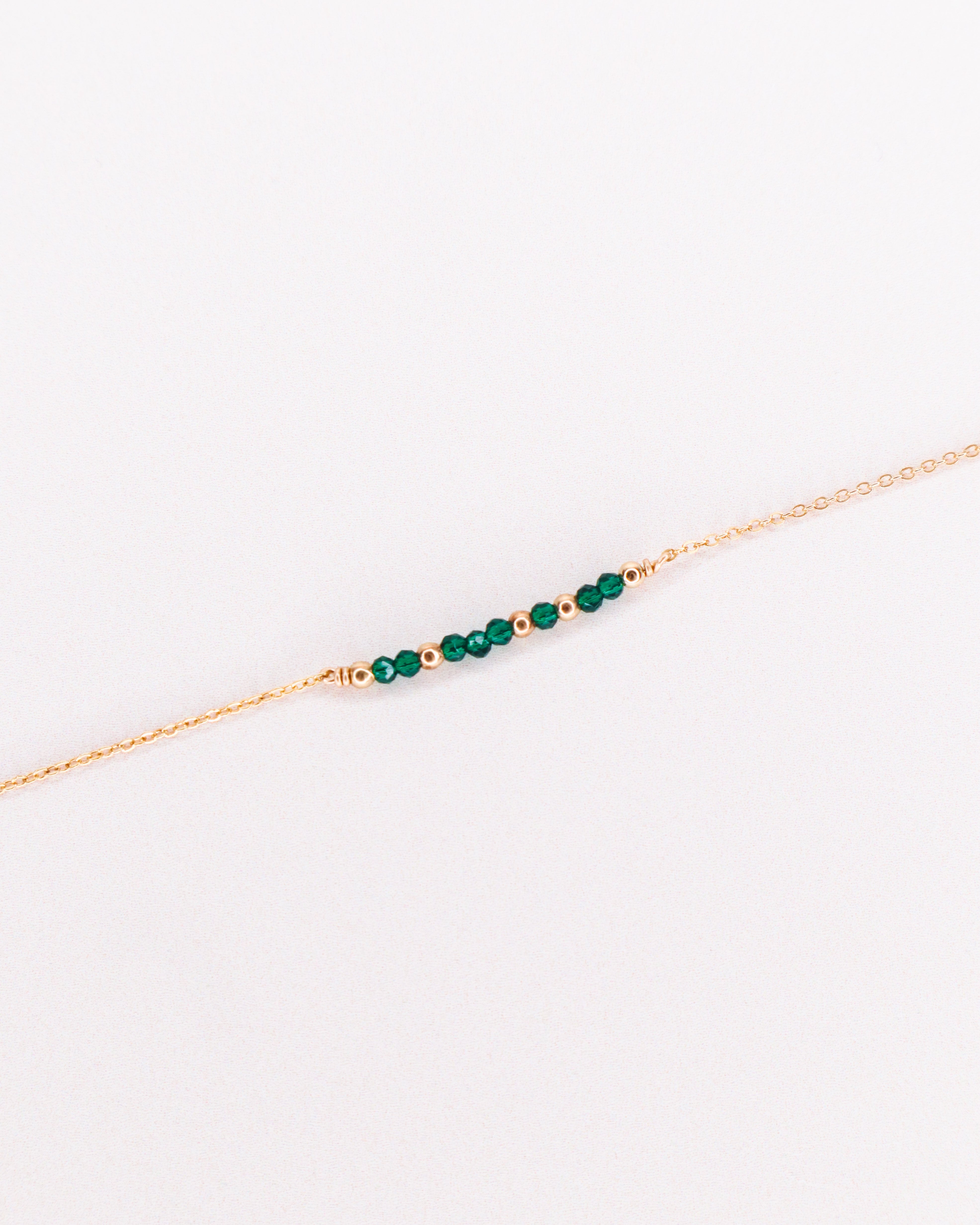 Awo - Bracelet femme personnalisable pierres precieuses de naissance or ou argent 