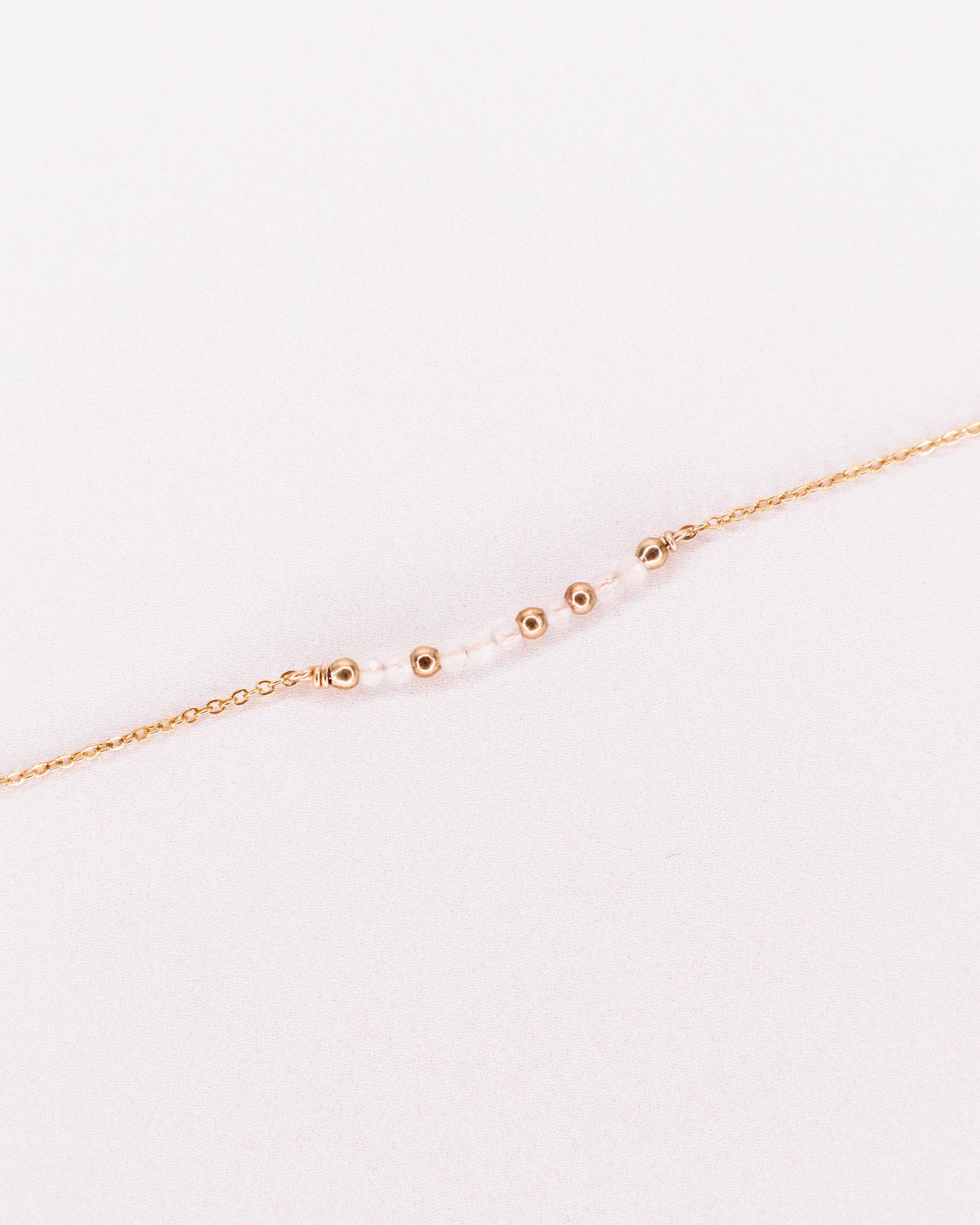 Awo - Bracelet femme personnalisable pierres precieuses de naissance or ou argent 