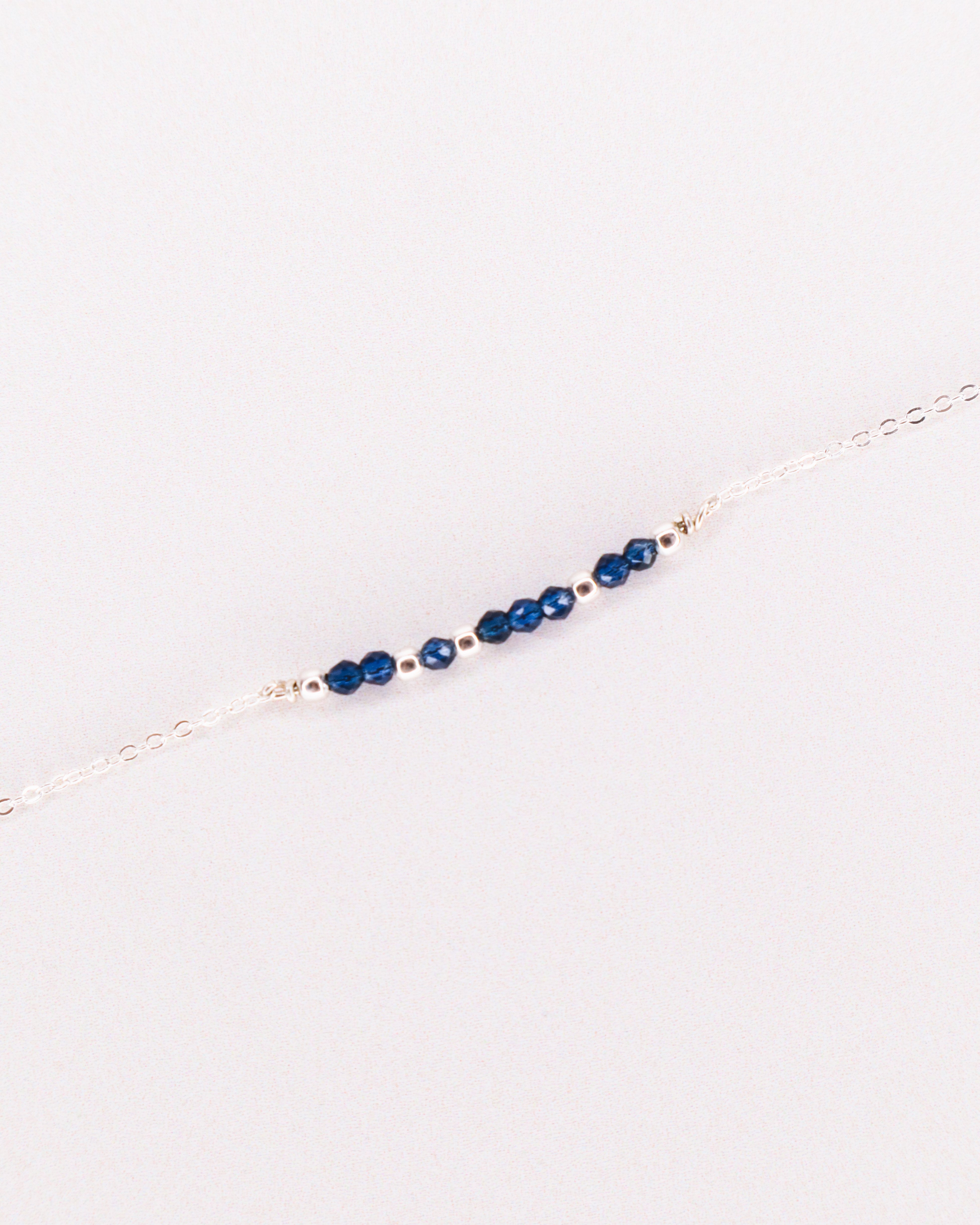 Awo - Bracelet femme personnalisable pierres precieuses de naissance or ou argent 