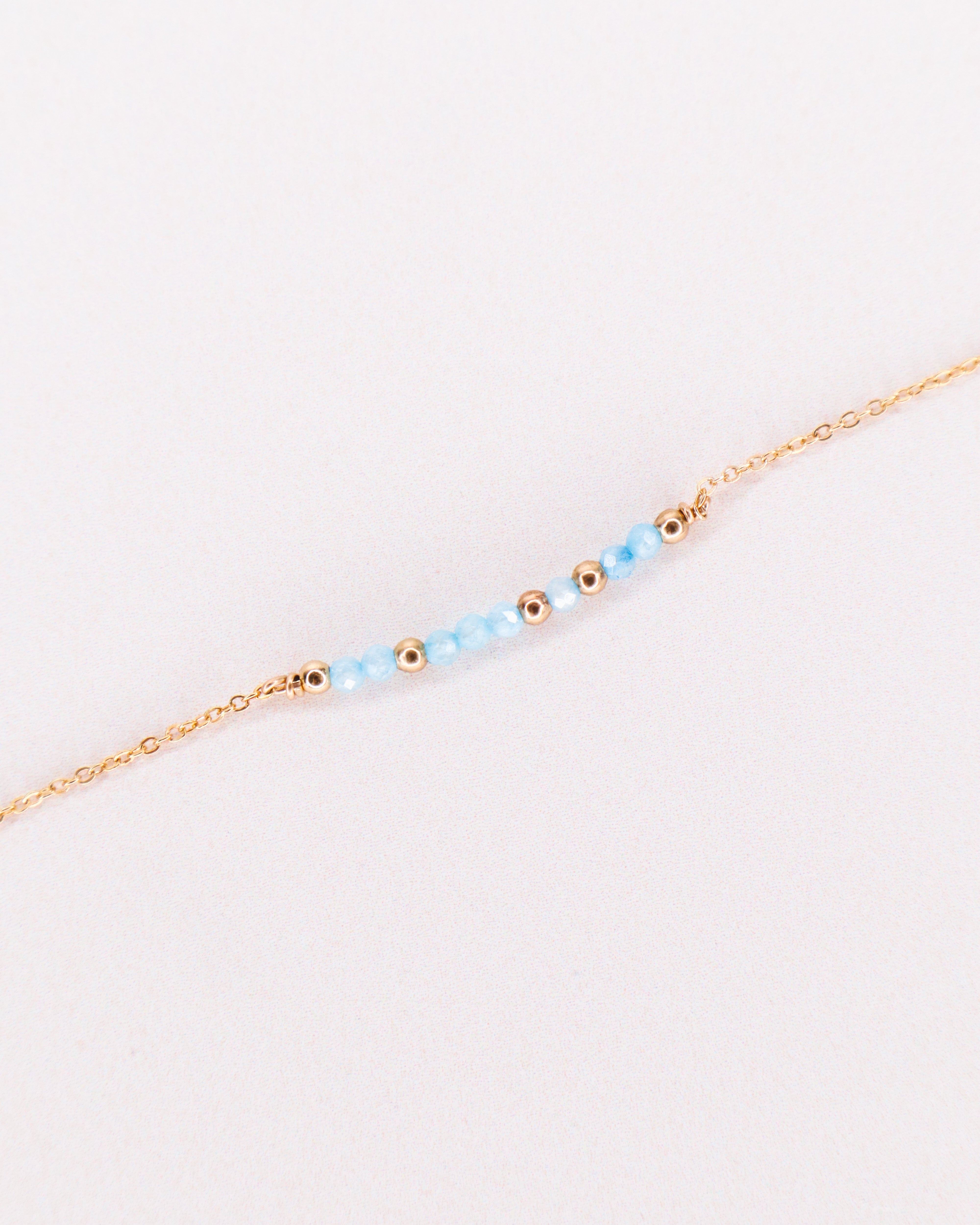 Awo - Bracelet femme personnalisable pierres precieuses de naissance or ou argent 