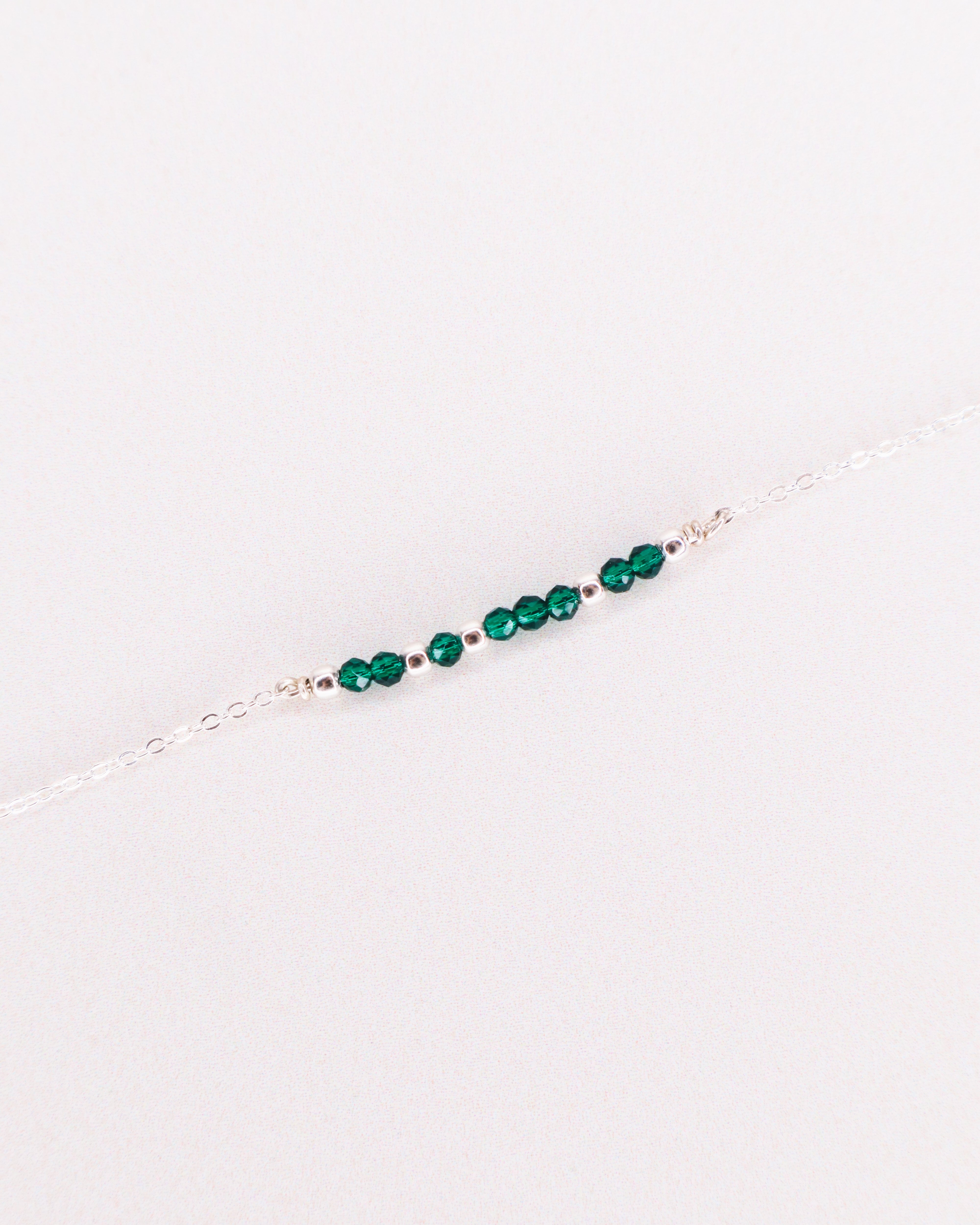 Awo - Bracelet femme personnalisable pierres precieuses de naissance or ou argent 