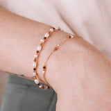 Castello - bracelet perles de culture femme or argent jaspe 