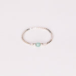 Elle vert - Bague chainette aventurine verte or ou argent 