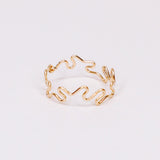 Gaia - Bague organique serpent or ou argent 