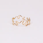 Gaia - Bague organique serpent or ou argent 