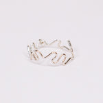 Gaia - Bague organique serpent or ou argent 