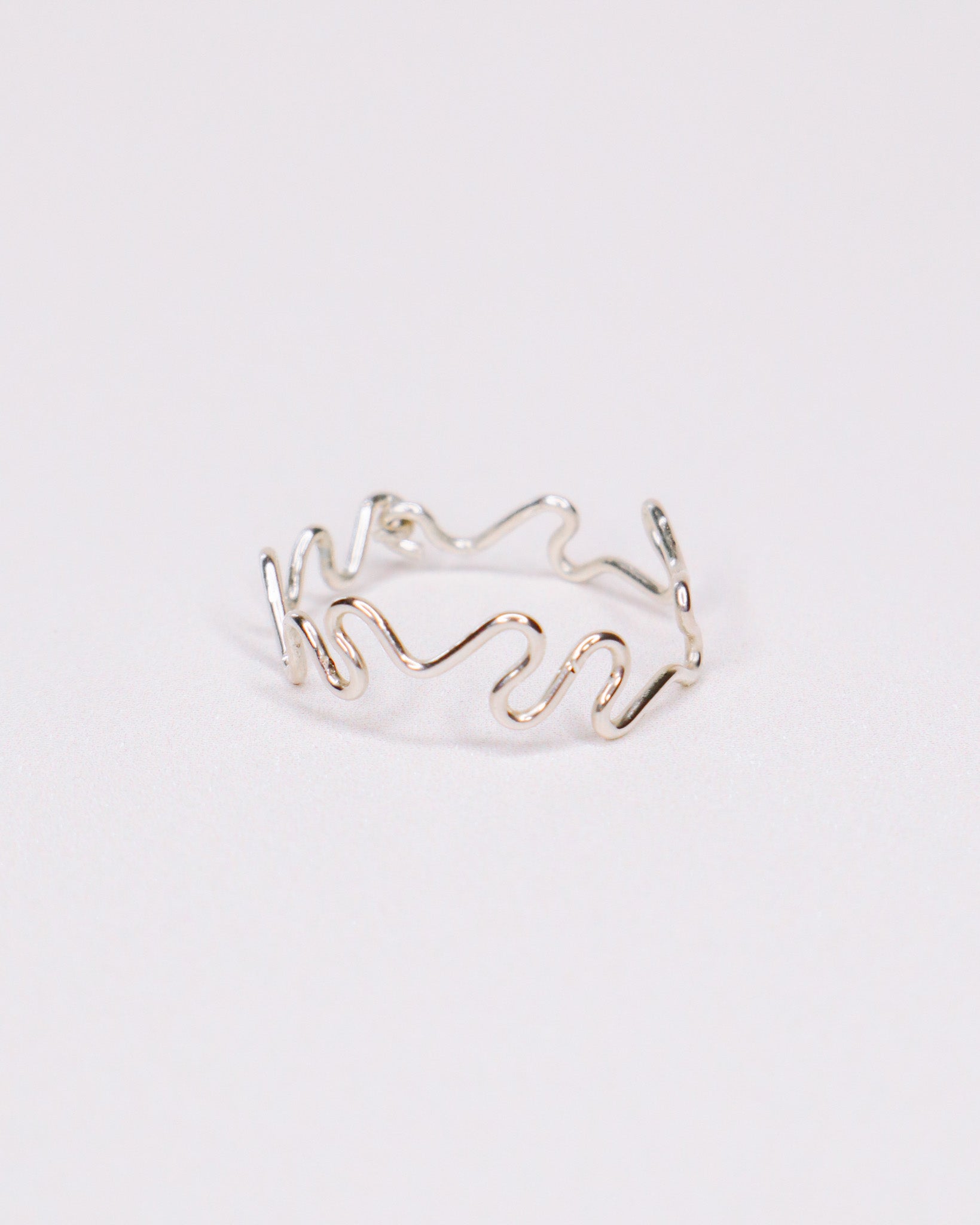 Gaia - Bague organique serpent or ou argent 