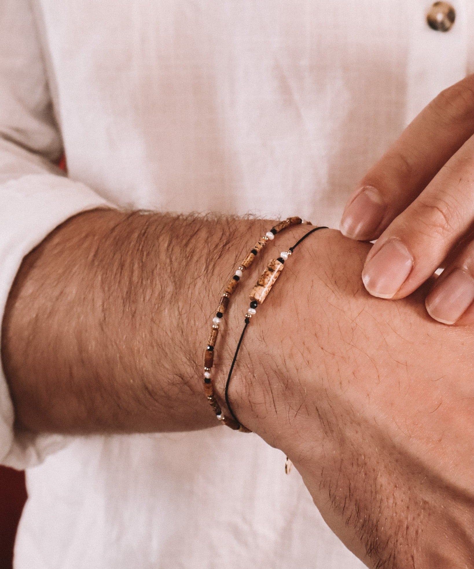 Bracelet - Oudis - marron - Axelle Joly