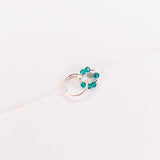 Karoo - Bracelet femme personnalisable pierres precieuses de naissance or ou argent 