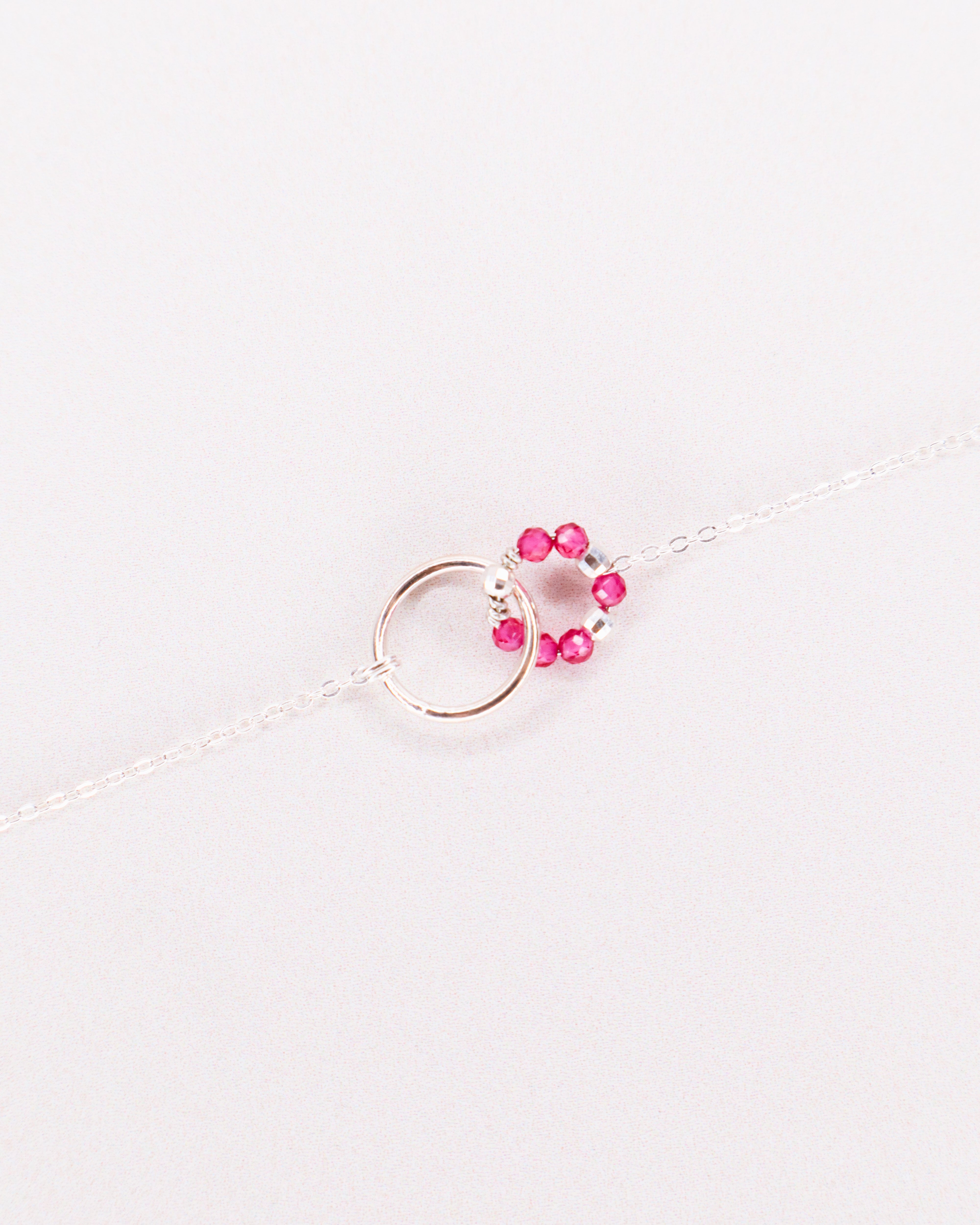 Karoo - Bracelet femme personnalisable pierres precieuses de naissance or ou argent 