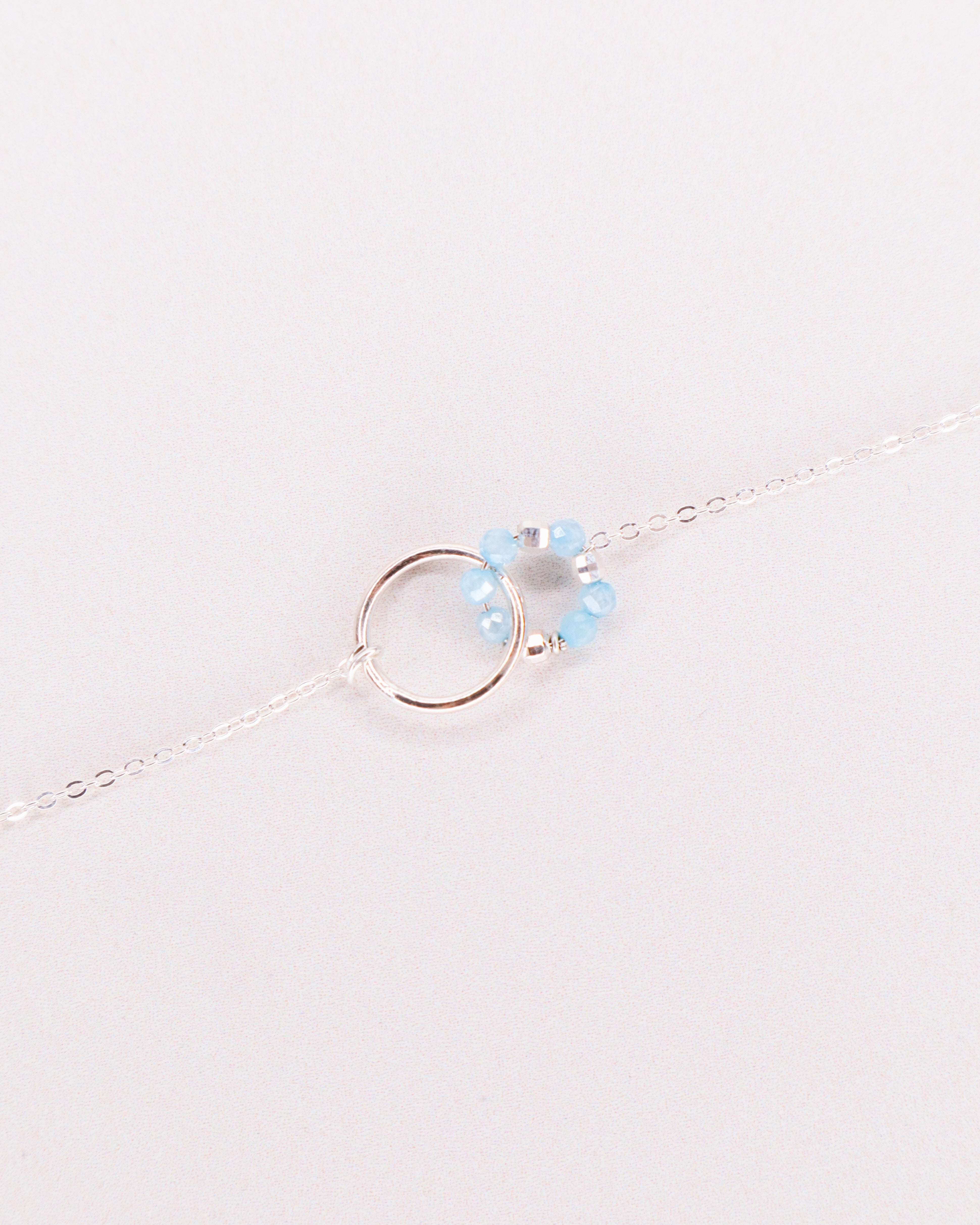 Karoo - Bracelet femme personnalisable pierres precieuses de naissance or ou argent 