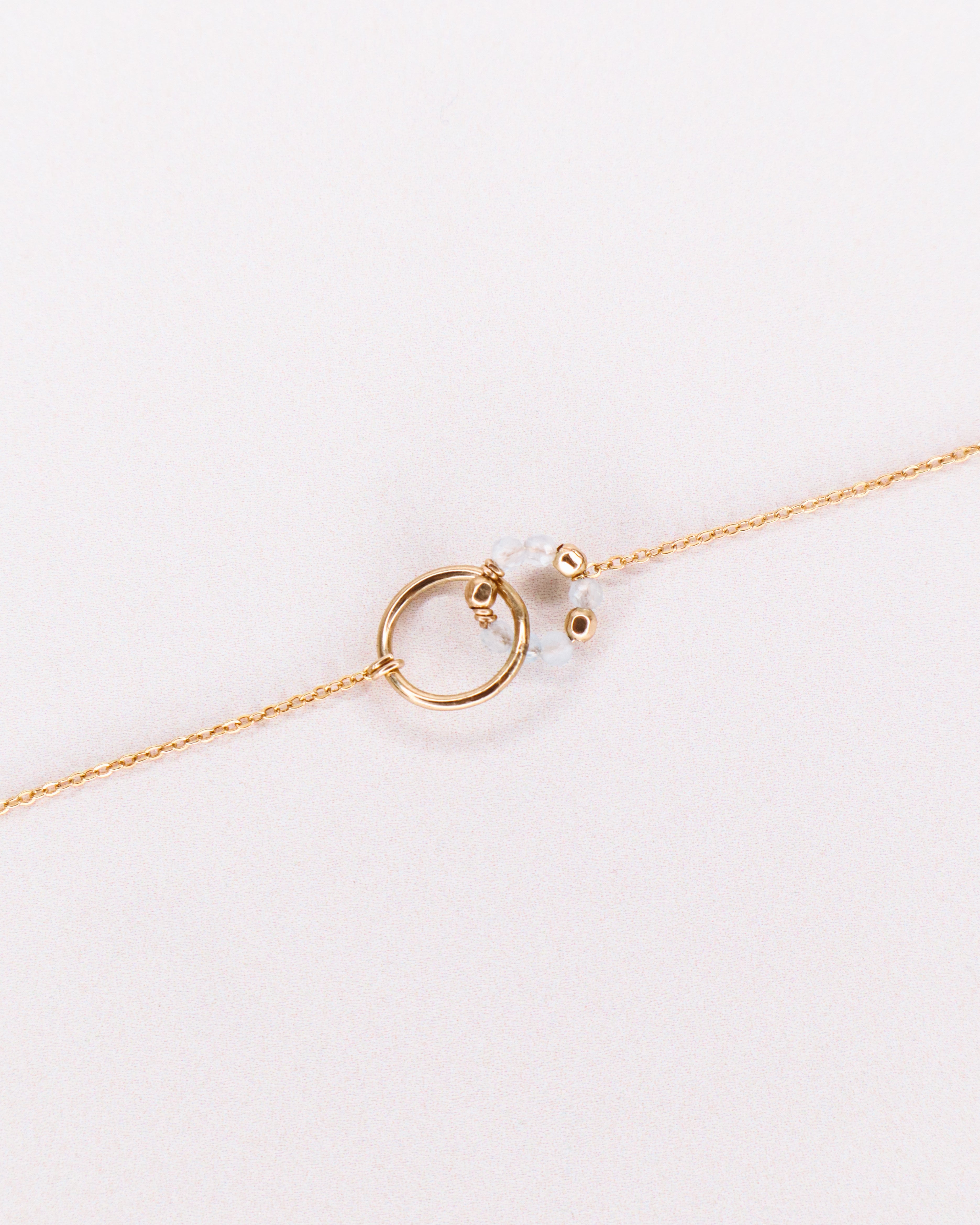 Karoo - Bracelet femme personnalisable pierres precieuses de naissance or ou argent 