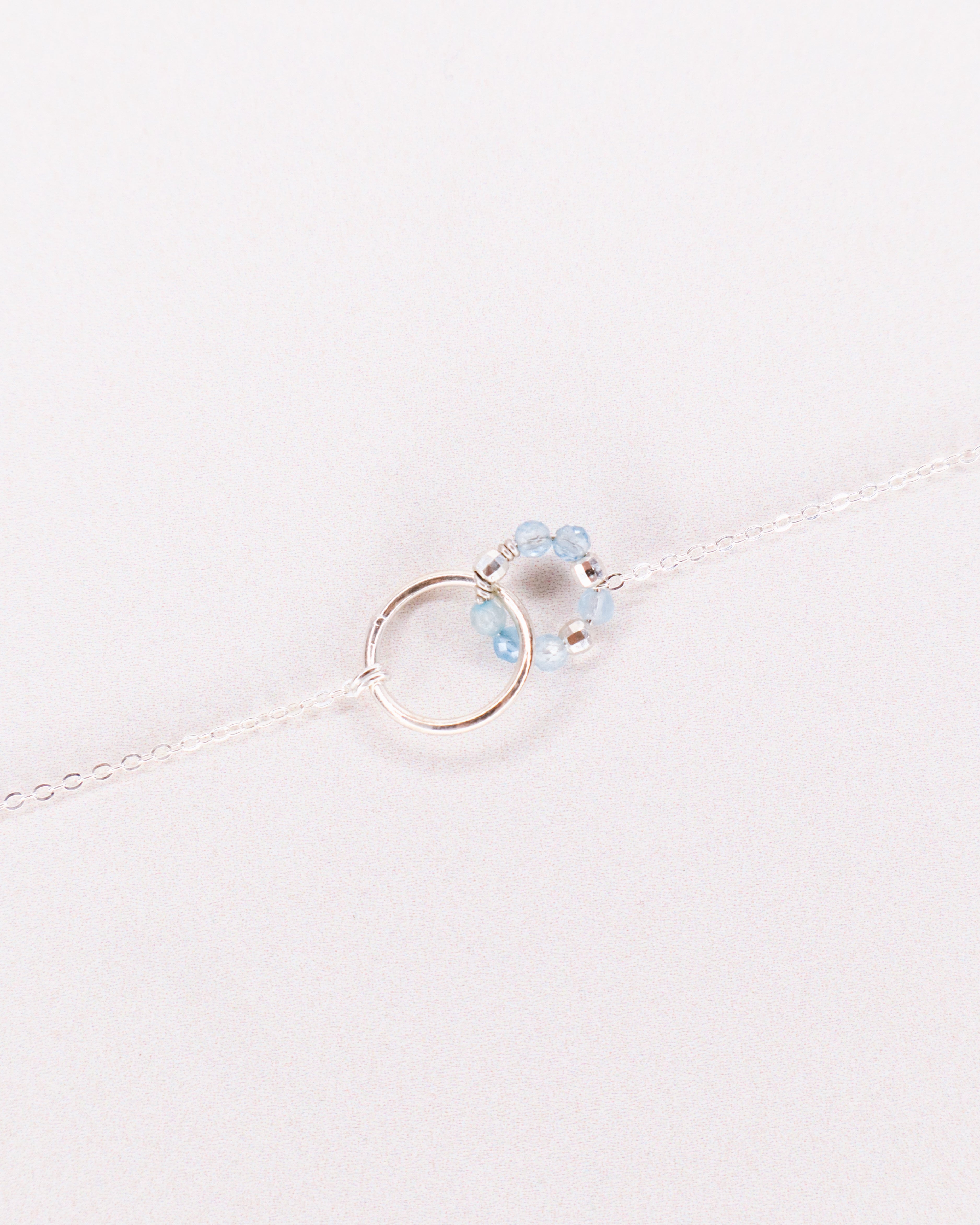 Karoo - Bracelet femme personnalisable pierres precieuses de naissance or ou argent 