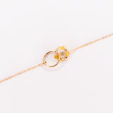 Karoo - Bracelet femme personnalisable pierres precieuses de naissance or ou argent 