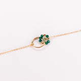 Karoo - Bracelet femme personnalisable pierres precieuses de naissance or ou argent 