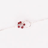 Karoo - Bracelet femme personnalisable pierres precieuses de naissance or ou argent 