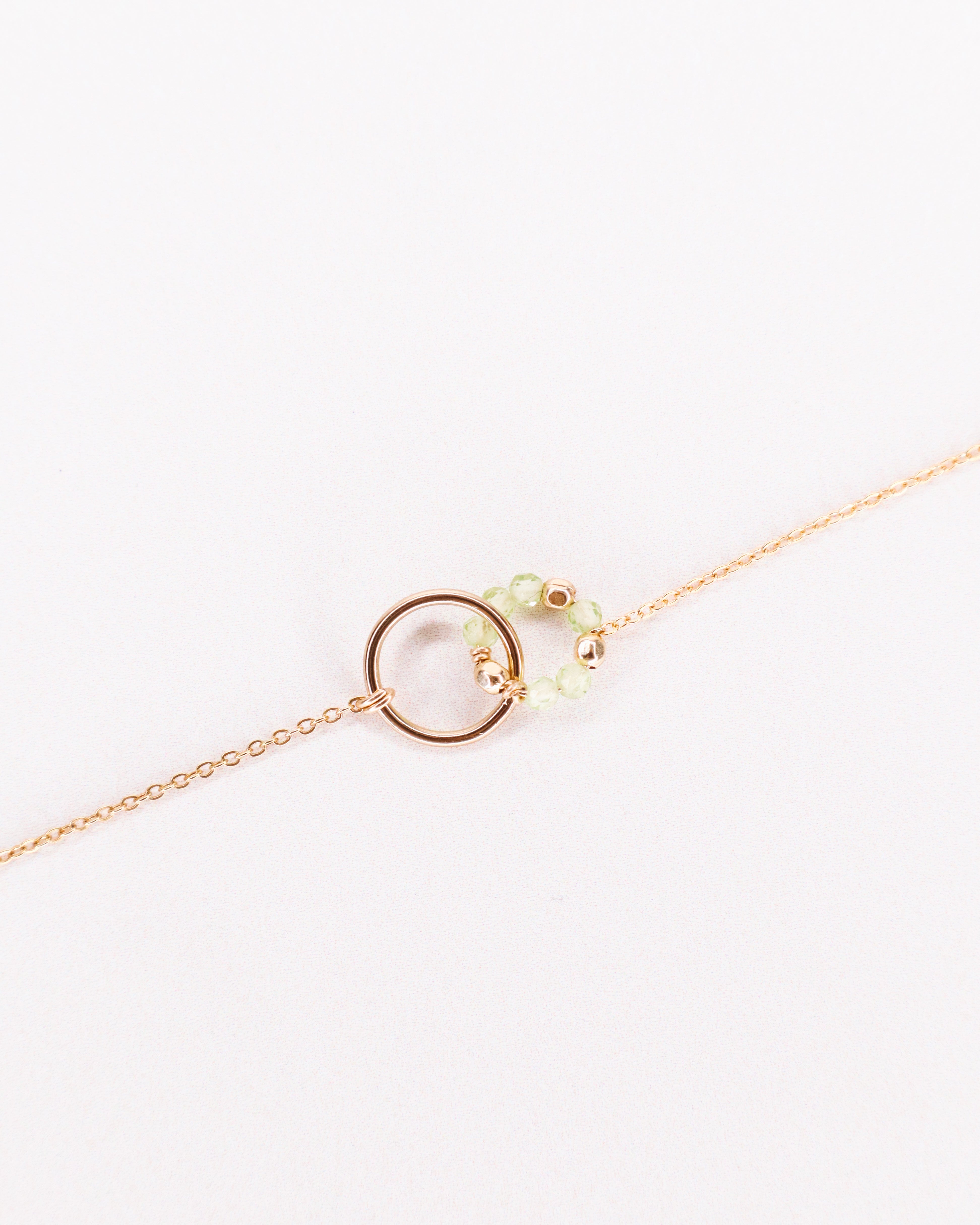 Karoo - Bracelet femme personnalisable pierres precieuses de naissance or ou argent 