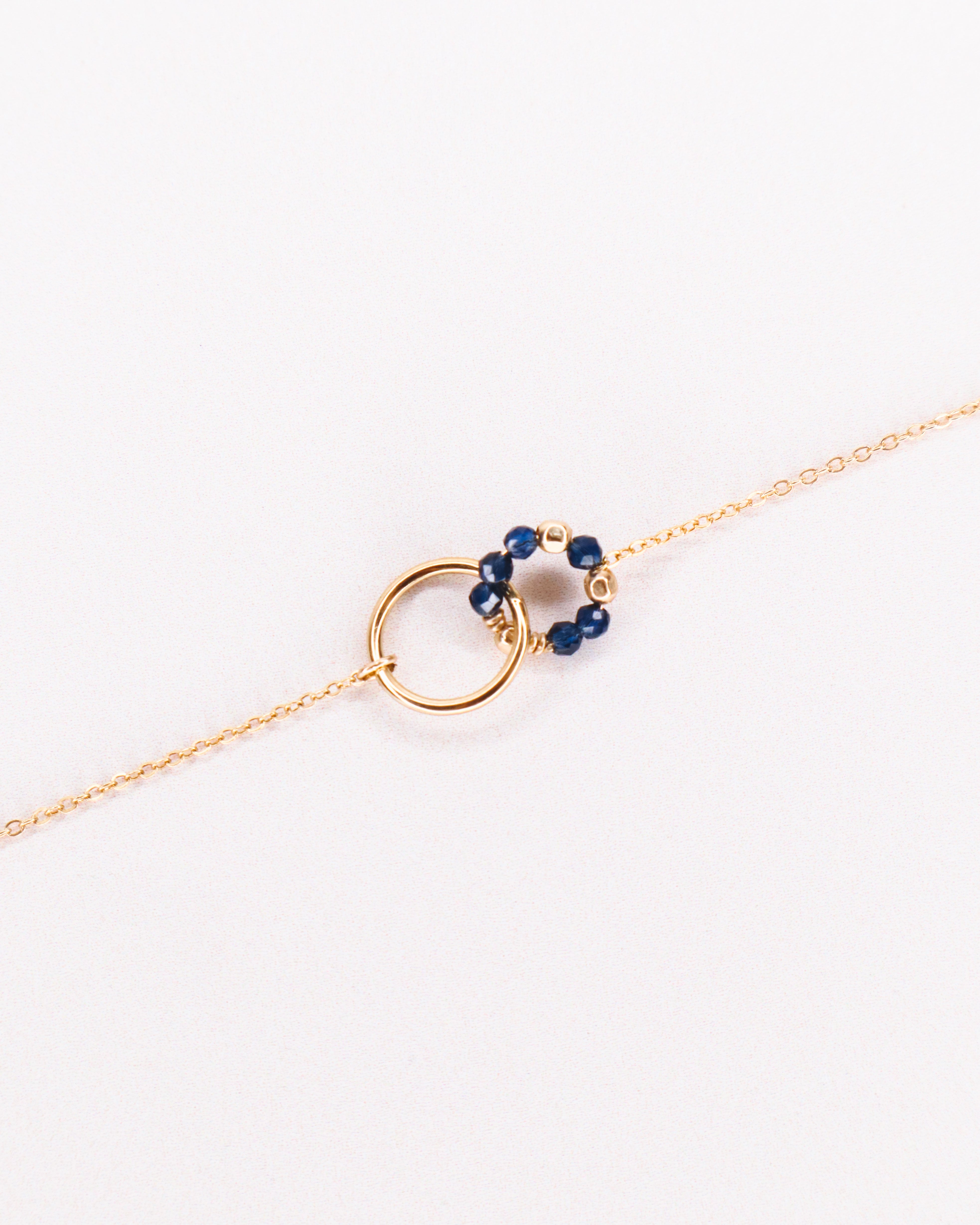 Karoo - Bracelet femme personnalisable pierres precieuses de naissance or ou argent 