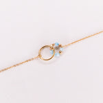 Karoo - Bracelet femme personnalisable pierres precieuses de naissance or ou argent 