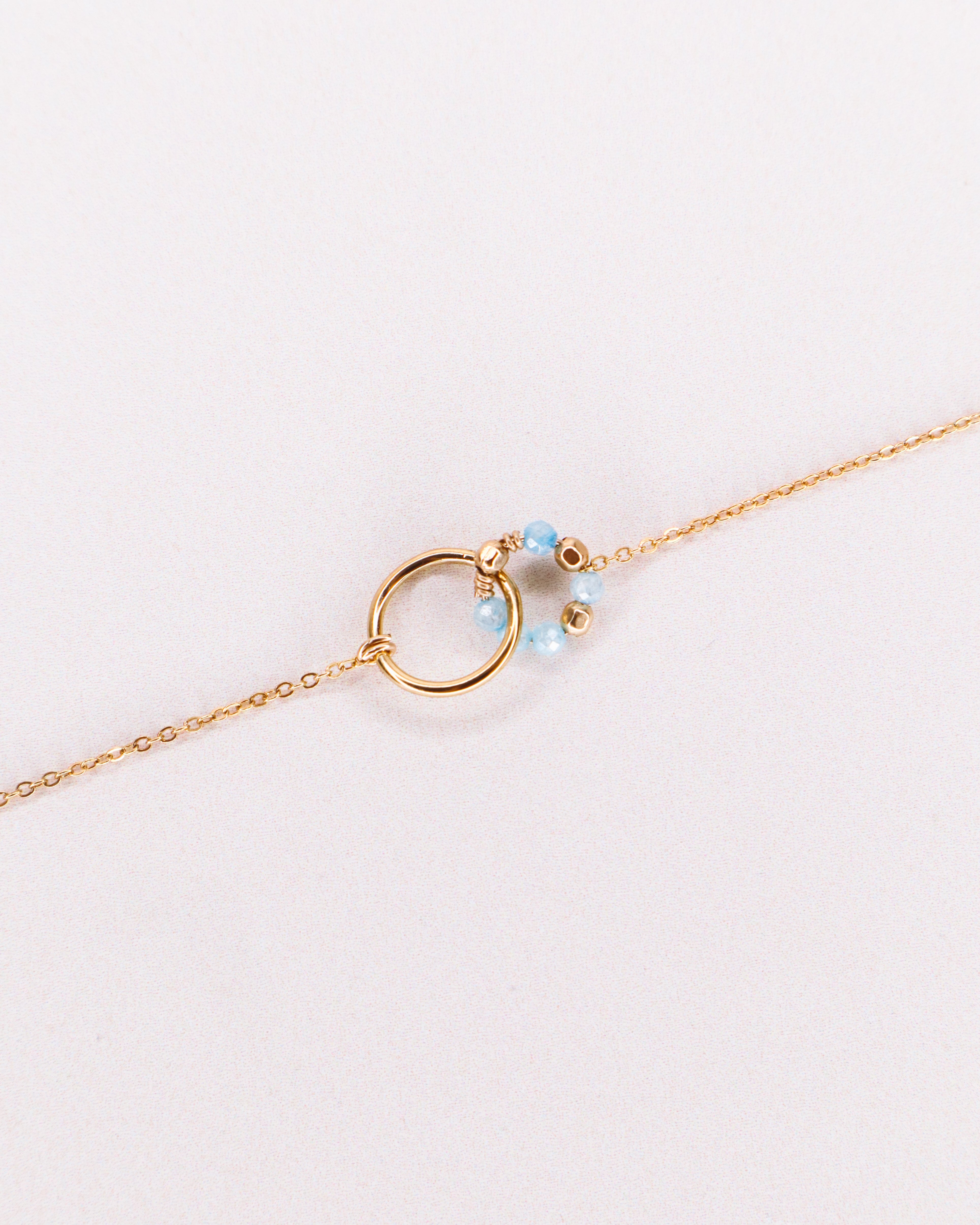 Karoo - Bracelet femme personnalisable pierres precieuses de naissance or ou argent 