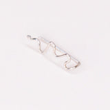 Nymphe - Boucle d'oreille grimpante serpent or ou argent 