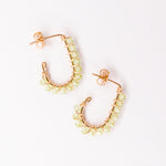 Sinh - Boucles d'oreilles puces personnalisables pierres précieuses de naissance or ou argent 