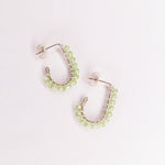 Sinh - Boucles d'oreilles puces personnalisables pierres précieuses de naissance or ou argent 