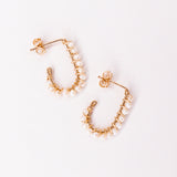 Sinh - Boucles d'oreilles puces personnalisables pierres précieuses de naissance or ou argent 