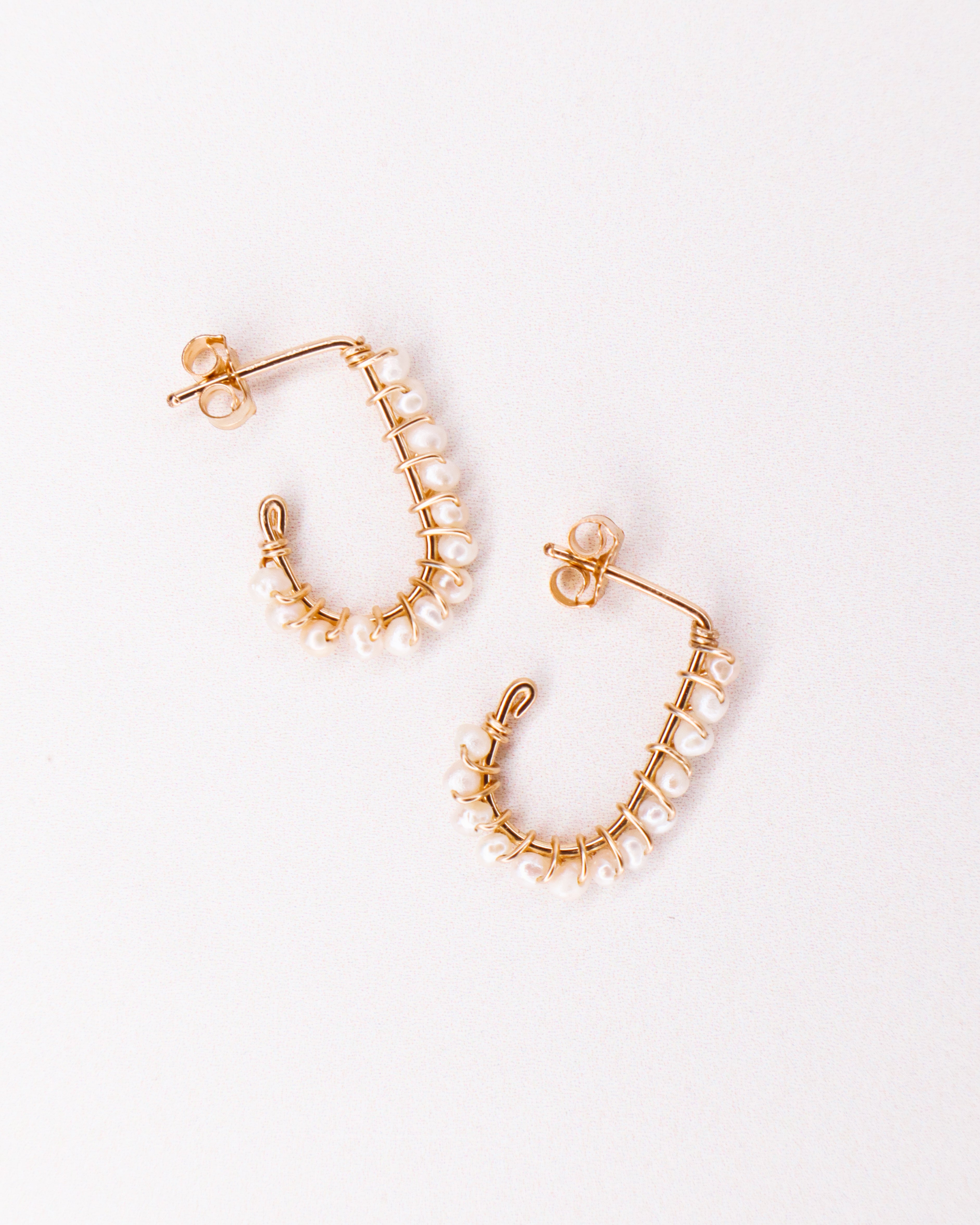 Sinh - Boucles d'oreilles puces personnalisables pierres précieuses de naissance or ou argent 