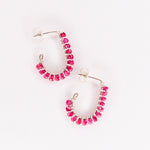Sinh - Boucles d'oreilles puces personnalisables pierres précieuses de naissance or ou argent 