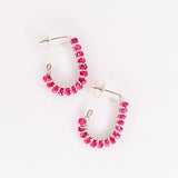 Sinh - Boucles d'oreilles puces personnalisables pierres précieuses de naissance or ou argent 