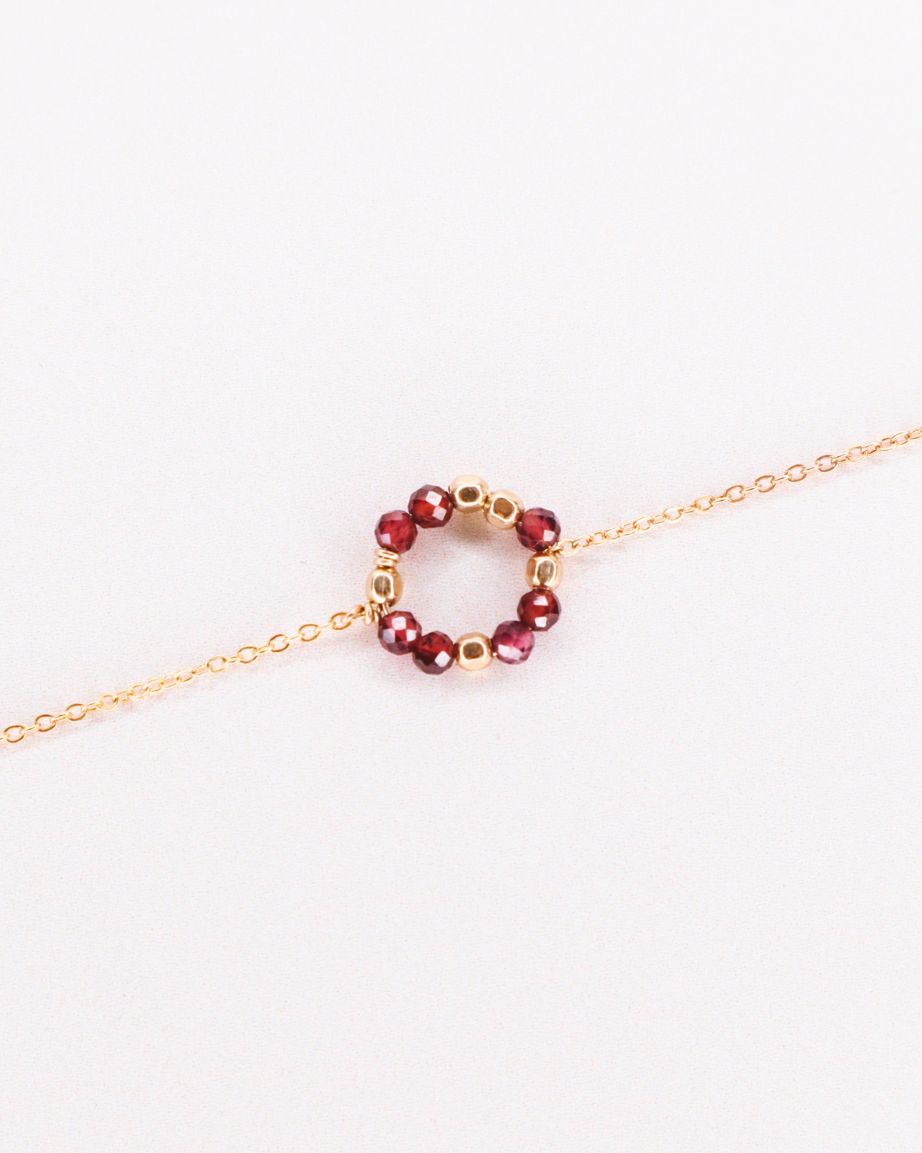 Zenith - Bracelet femme personnalisable pierres precieuses de naissance or ou argent 