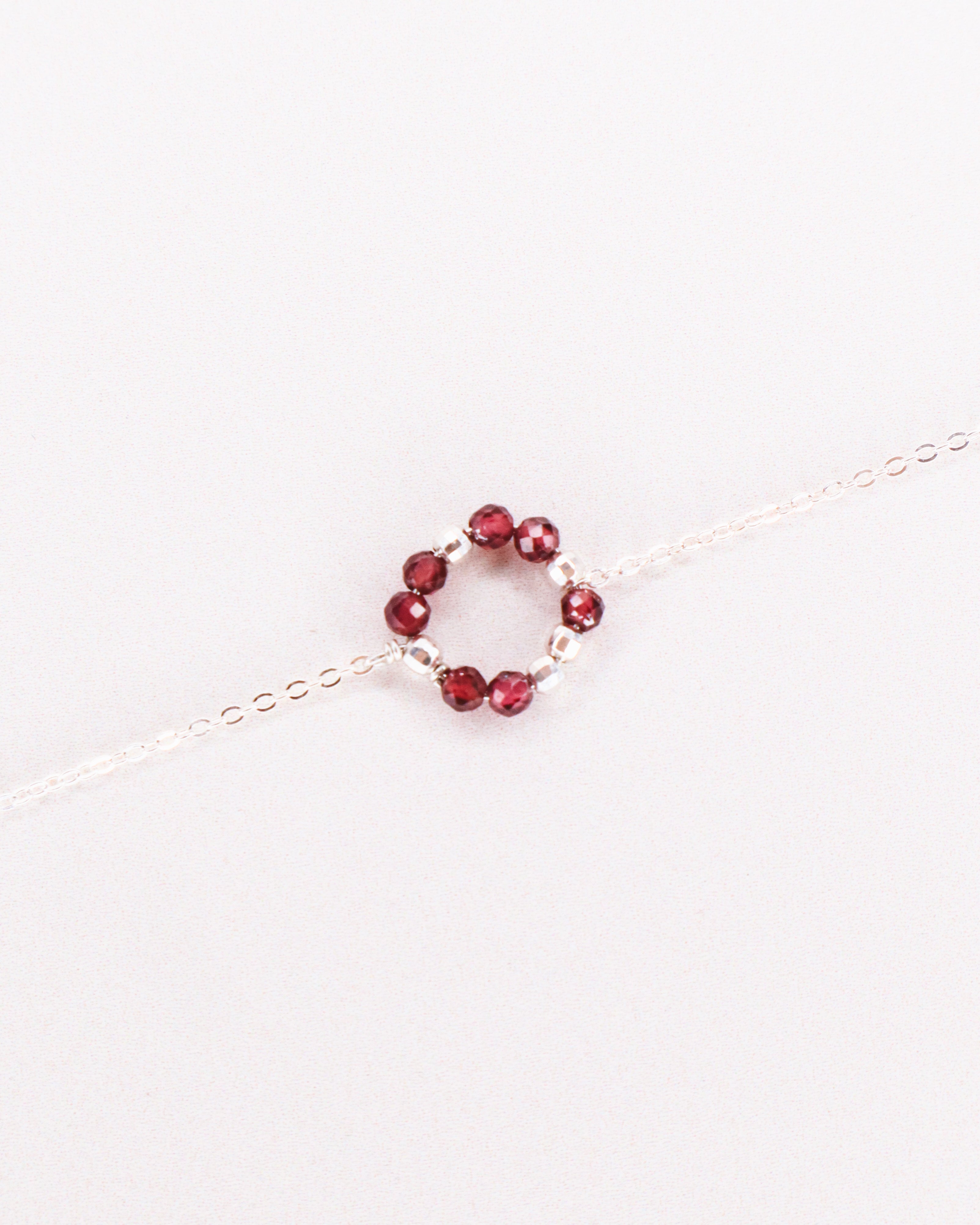 Zenith - Bracelet femme personnalisable pierres precieuses de naissance or ou argent 