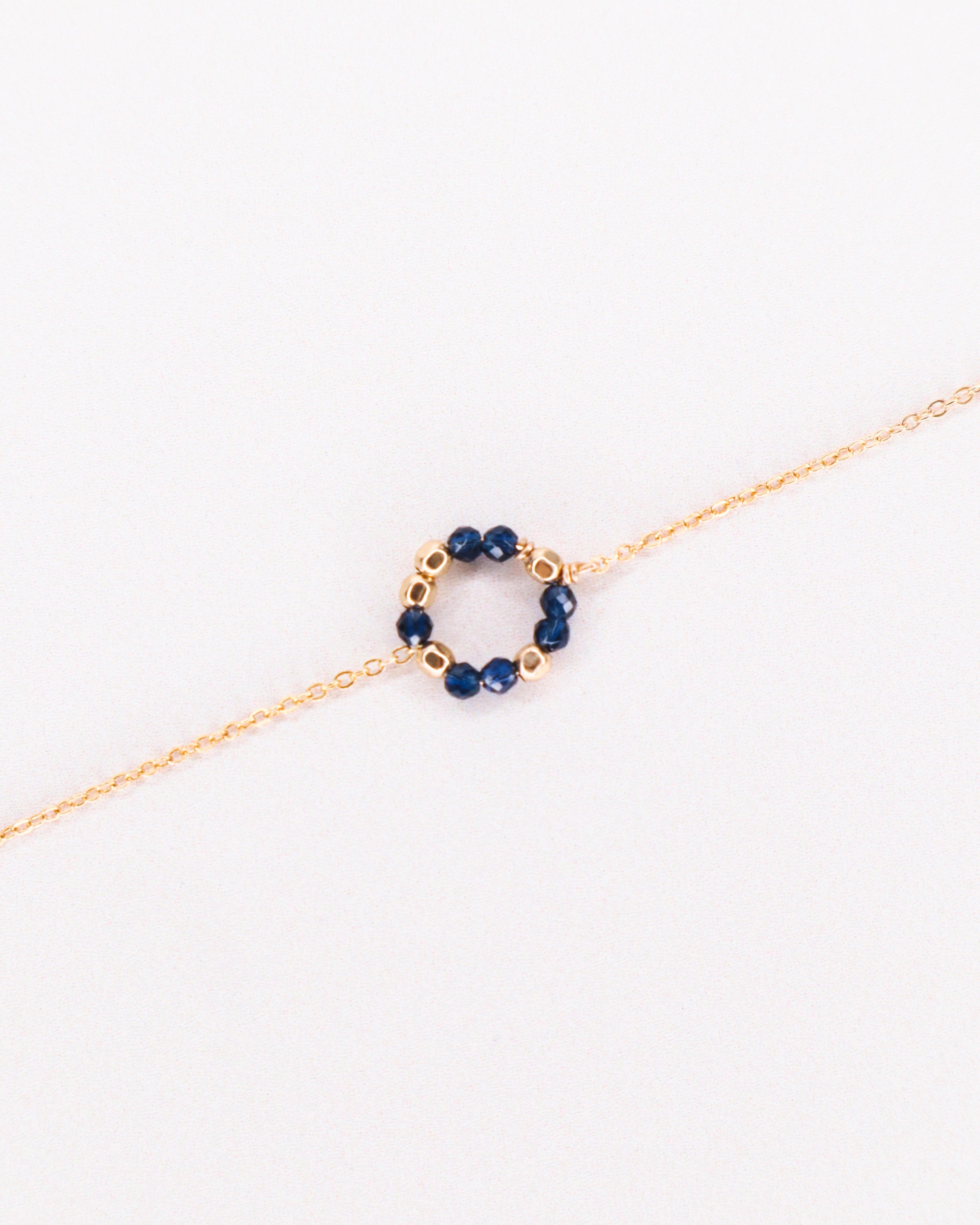 Zenith - Bracelet femme personnalisable pierres precieuses de naissance or ou argent 