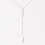 Usnea - collier femme pendant perles de culture or laminé ou argent